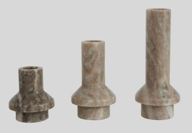 Candle Holder - Marble