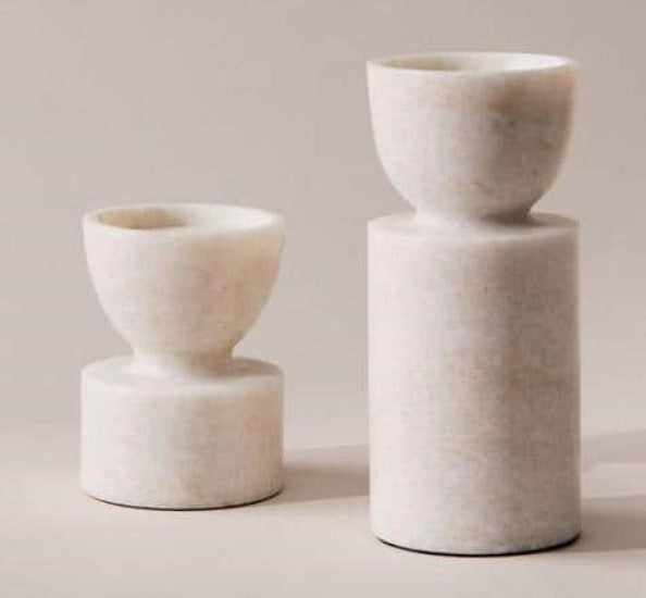 Candle Holder - Marble