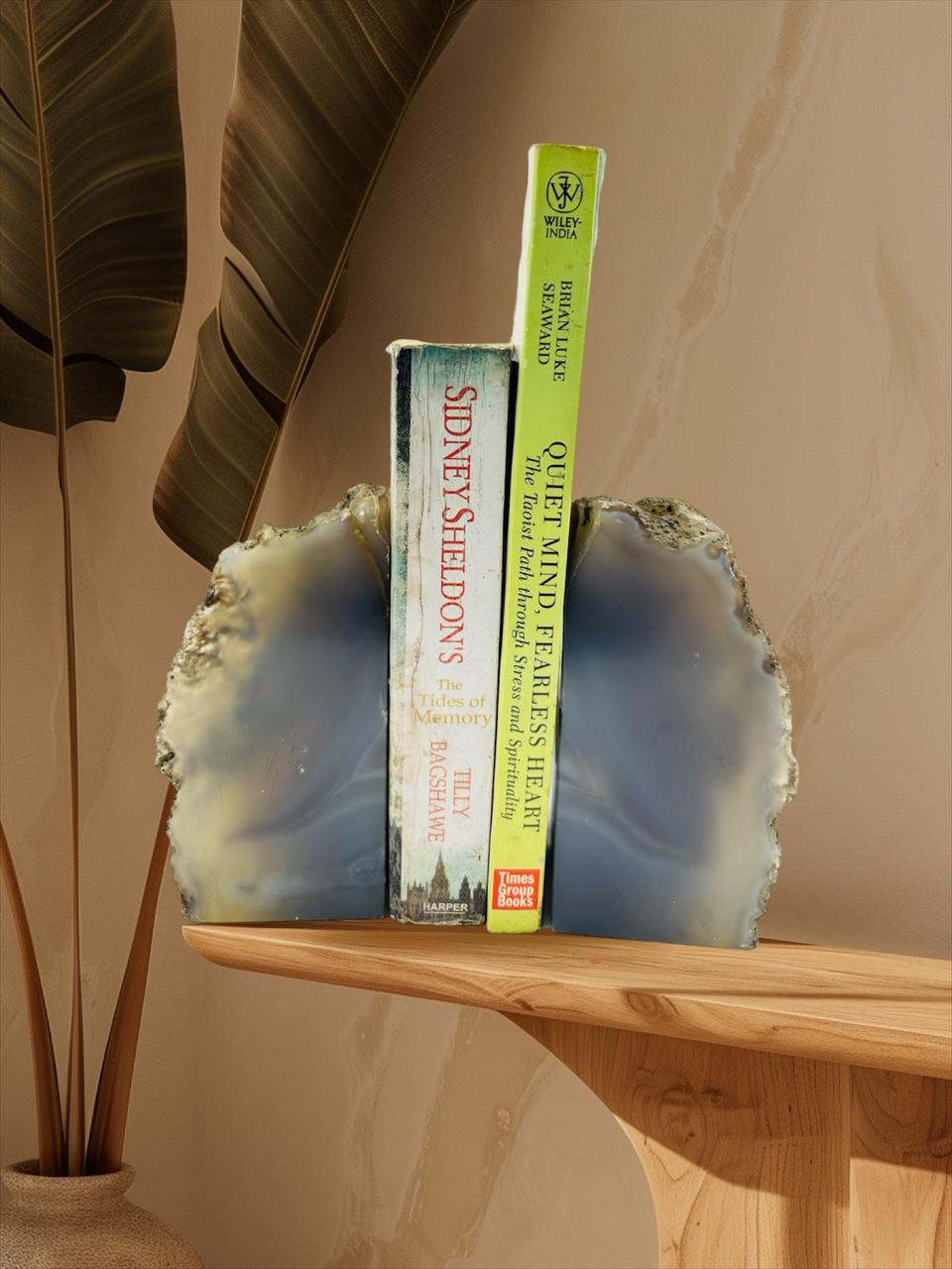 Book End & Towers - Agate