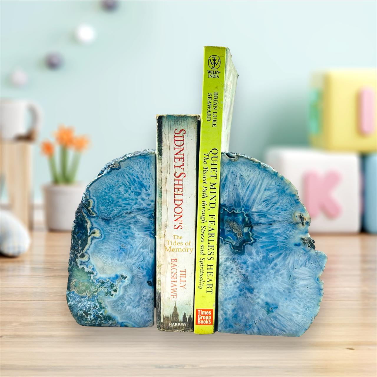 Book End & Towers - Agate