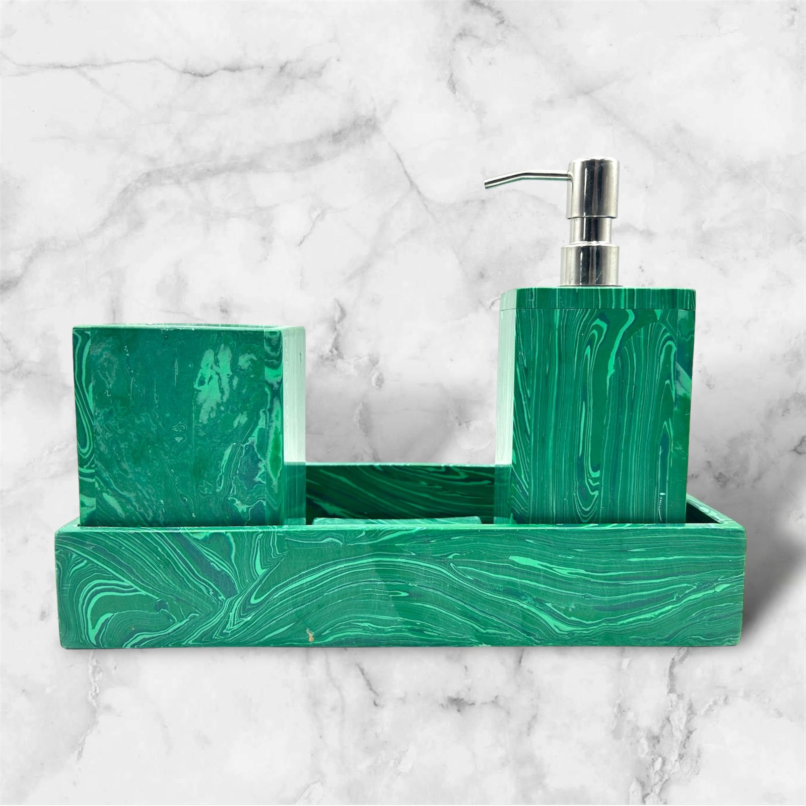 Bath Sets - Agate & Marble