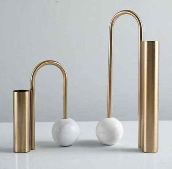 Candle Holder - Marble