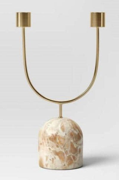 Candle Holder - Marble