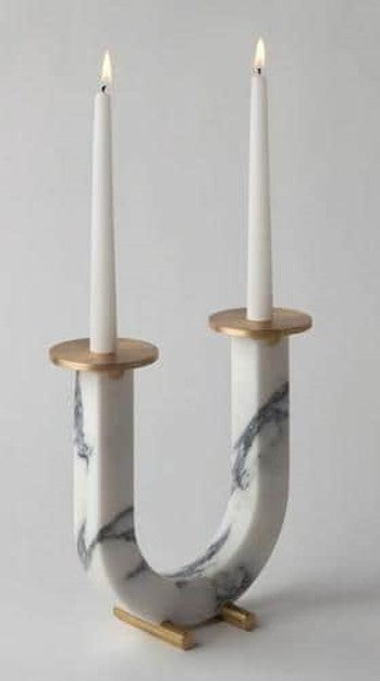 Candle Holder - Marble