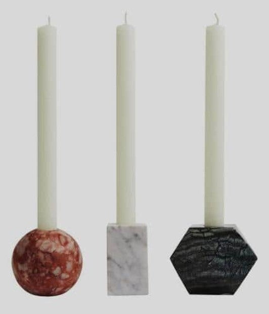 Candle Holder - Marble