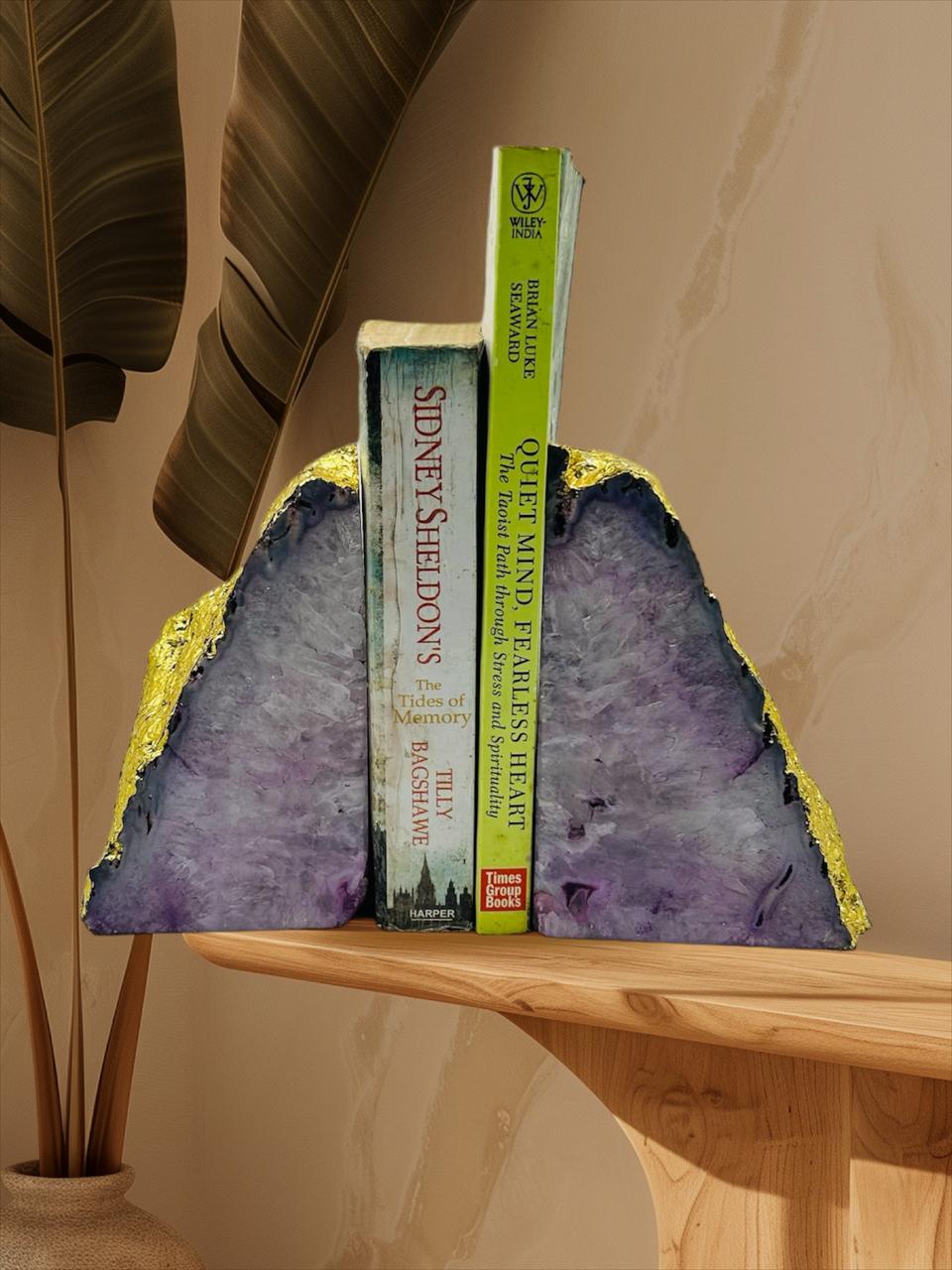 Book End & Towers - Agate