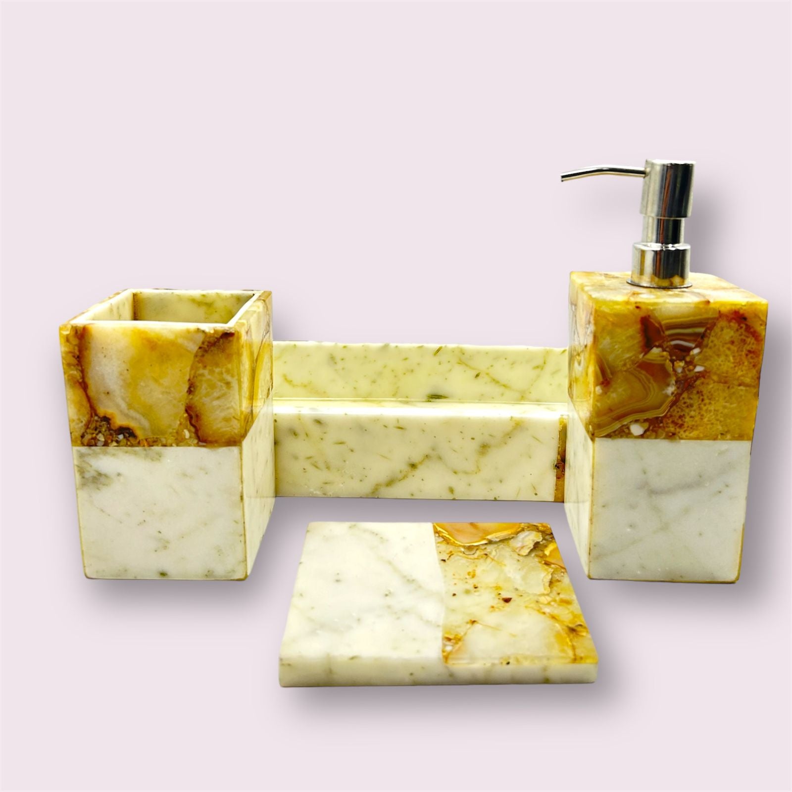 Bath Sets - Agate & Marble