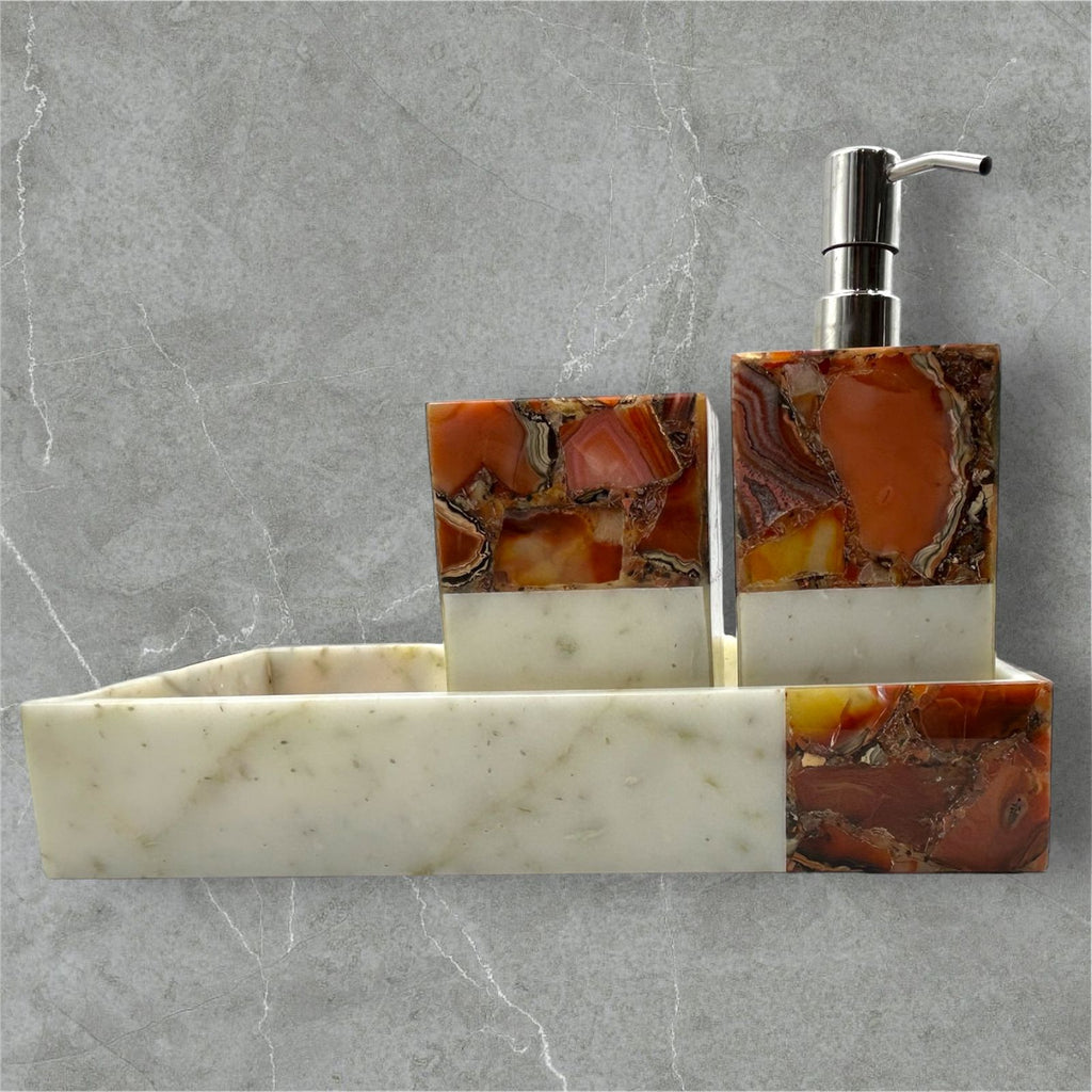 Bath Sets - Agate & Marble