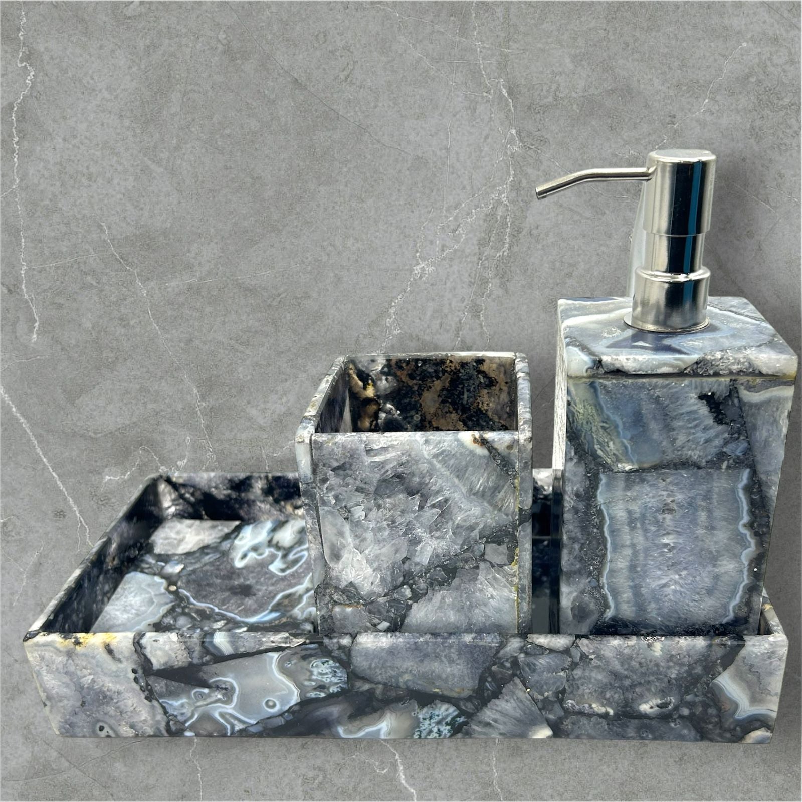 Bath Sets - Agate & Marble