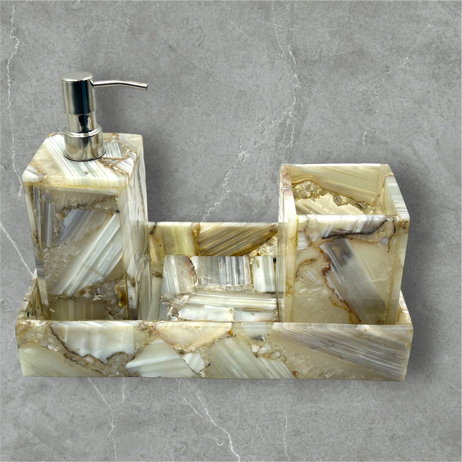 Bath Sets - Agate & Marble
