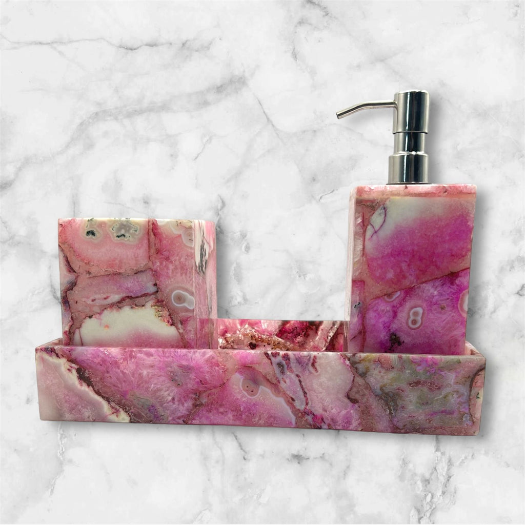 Bath Sets - Agate & Marble
